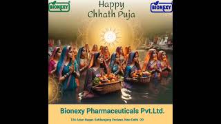 bionexyChhhat Puja 2024bionexypharma bionexypharma biopharmaceuticals happychhathpuja [upl. by Holder163]