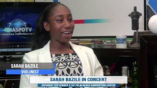 Haitian American Violinist SARAH BAZILE [upl. by Jansson]