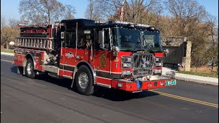 Maytown Fire Department Engine 79 Responding [upl. by Krantz]