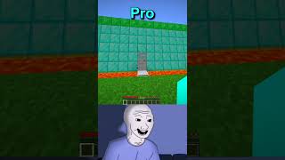 Minecraft Nostalgia Noob vs Pro vs Hacker vs God 😭 [upl. by Edrea]