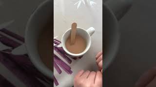 Tour de magie de Lucas avec La cuillère pour chocolat chaud Légendes Gourmandes [upl. by Adekan261]