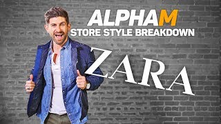 alpha m Store Style Breakdown  ZARA [upl. by Nennek359]