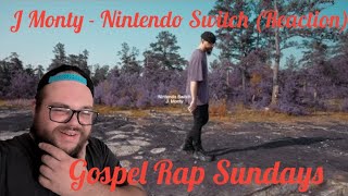 Gospel Rap Sunday J Monty  Nintendo Switch Reaction JMontystudios fyp jmonty [upl. by Frasch]