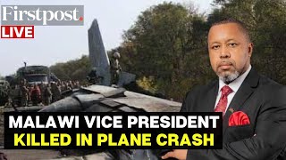 LIVE Malawi Vice President Saulos Chilima Dies in Plane Crash  Malawi Aircraft Crash LIVE Updates [upl. by Flagler]