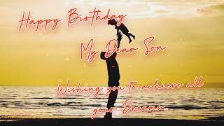 Happy Birthday son Tamil  Birthday wishes WhatsApp status Tamil  Birthday status Tamil  kurumba [upl. by Fawcette]