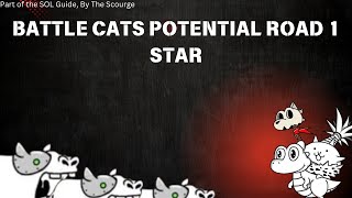 Battle cats EP 1 Potential Road 1 Star [upl. by Aiksa71]