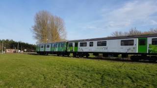 Vivarail Class 230 at Long Marston [upl. by Jowett]