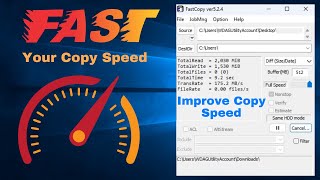 ⏩Fast Copy Speed  Improve Slow Copying Speed [upl. by Knowlton]