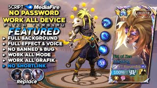 Script Skin Badang Collector Fist of Zen No Password Mediafire  Full Effect amp Voice  Latest Patch [upl. by Amorita]