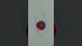 Sharingan eye 👁️ effect [upl. by Sldney]