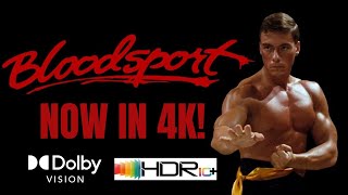 Bloodsport 4K BluRay Review Dolby Vision amp Dolby ATMOS Unboxing Video amp Picture Comparison jcvd [upl. by Arac]