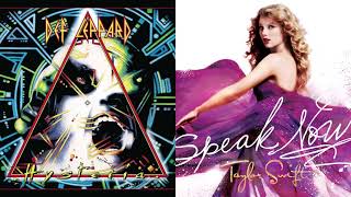 long live  hysteria  taylor swift  def leppard mashup [upl. by Marylin]