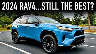 2024 Toyota RAV4 Hybrid Review Better Than The CRV [upl. by Valora]