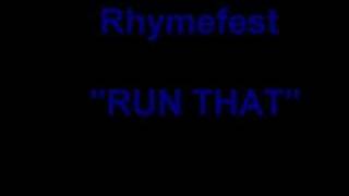 Rhymefest run that [upl. by Letta]