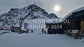 St Johann in Tirol 2 januari 2024 [upl. by Euv115]