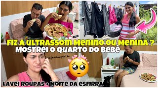 JÁ FIZ A ULTRASSOM DO BEBÊ👶  MENINO OU MENINA  MOSTREI O QUARTO DO BEBÊ MINHA ROTINA GRÁVIDA🤰 [upl. by Ahsiem]