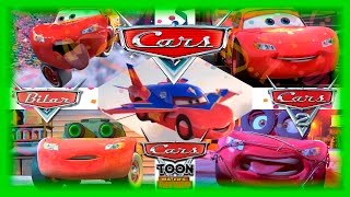 CARS Lightning McQueen MOVIE CHANGER BILAR Blixten McQueen FILM VÄXLARE BILER Lynet FILM SKIFTERE [upl. by Aneehsal297]