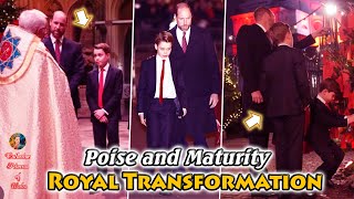 Fans in Amazed by Prince Georges POISE and MATURITY at Christmas Carol Service [upl. by Sunshine]