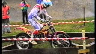 Jason Finn Trials Weston Super Mare Arena Trial 1992 BETA ZERO [upl. by Euqinaj]