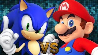 Mario vs Sonic 2 Épicas Batallas de Rap del Frikismo S2  Keyblade ft Varios Prod Vau Boy [upl. by Xuagram]