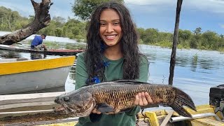 PESCARIA DE MALHADEIRA NO IGAPÓ MUITOS PEIXESAMAZONAS [upl. by Idas]