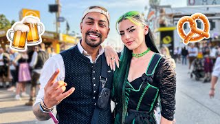 DILARA zeigt mir das OKTOBERFEST 🍻 ft Dilara Inscope Marc Eggers uvm [upl. by Janie]