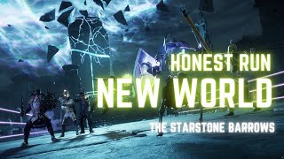 New World Honest Run  The Starstone Barrows M1 Hellfire  Tank POV [upl. by Keeley]