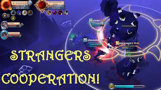 【Albion Online】Strangers cooperation Tier 8 aspect kill Thats why I love albion albion 阿爾比恩 [upl. by Fontana]