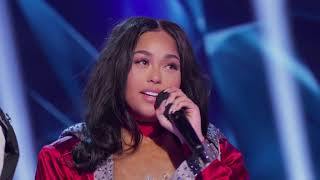 Kangaroo Revealed as Jordyn Woods  Season 3  THE MASKED SINGER [upl. by Assereht]