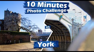 Canon 200D vs Canon 600D Ten minutes Photo Challenge York [upl. by Eedyah]