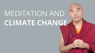 Meditation and Climate Change with Yongey Mingyur Rinpoche [upl. by Olinde]