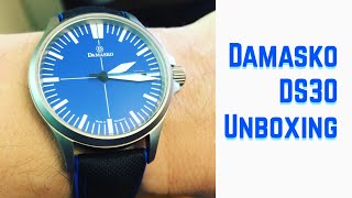 Damasko DS30 Unboxing [upl. by Esinal]