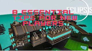 ECLIPSIS TIPS NEW PLAYERS NEED TO KNOW [upl. by Anairb]