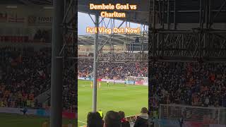 KARAMOKO DEMBELE GOAL VS CHARLTON  Blackpool 11 Charlton Athletic blackpoolfc [upl. by Osher]