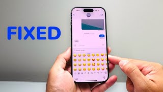 How To Fix Emojis Missing After iOS 181 Update [upl. by Ahsemak]