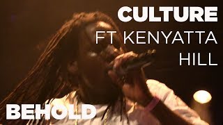 Culture ft Kenyatta Hill  Behold Live  Reggae Central Dordrecht [upl. by Eiffub]