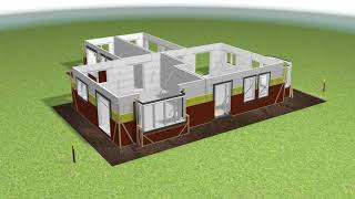 animatie bouwen woning [upl. by Yarazed]