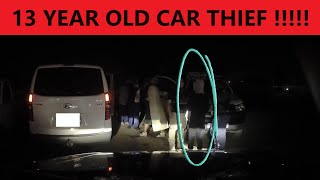 13 YEAR OLD CAR THIEF  WHAT A SHOCK [upl. by Blackburn]