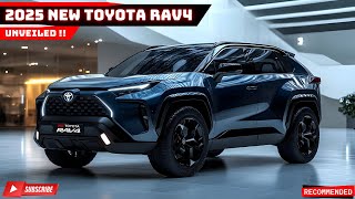 Unveiling The New 2025 Toyota RAV4  A Closer Look at its Stunning Design and Impressive Performance [upl. by Aicatsan]