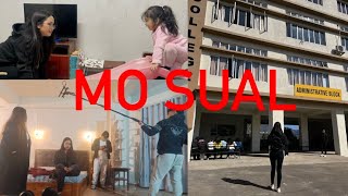 Mizo upcoming movie  behind the scenes of MO SUAL  shooting at my alma mater 🎥  mizo vlog 🤍 [upl. by Yrollam]