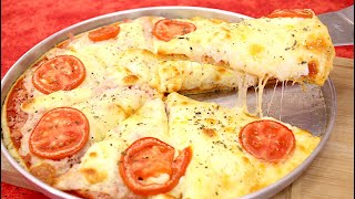 PIZZA DE TAPIOCA  SUPER RÁPIDA E FÁCIL  SAUDÁVEL E DELICIOSA  TEXTURA INCRÍVEL  Isamara Amâncio [upl. by Neirbo651]