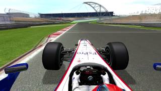 rFactor F1 2009 WCP  RKubica in Istanbul [upl. by Seroled]