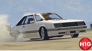 GTA  Dominator FX Interceptor Fox Body Mustang DRIFT build [upl. by Roer]