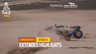 Extended highlights of the day presented by Gaussin  Stage 8  Dakar2022 [upl. by Jerusalem]