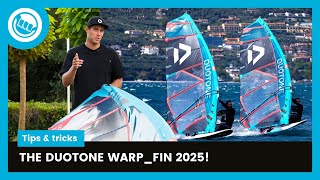 How to trim your 2025 Duotone Warp Fin by JORDY VONK [upl. by Tima]