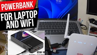 BAVIN Powerbank Pwede sa Laptop and WIFI Modem [upl. by Reiss]