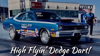 Jesse Sanderson  NHRA Stock Eliminator FSA 73 Dart 340ci  Driver Interviews with Bobby Fazio [upl. by Walther]