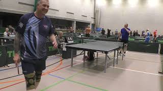 Sean Molloy v Richard Hutchinson  O40 Mens Singles Group  VETTS Eastern 2024 [upl. by Sobmalarah]