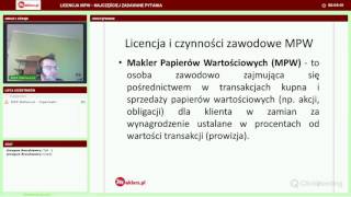 LICENCJA MPW  NAJCZĘŚCIEJ ZADAWANE PYTANIA  2017 [upl. by Atselec]