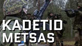 Värsked kadetid metsalaagris [upl. by Kcired]